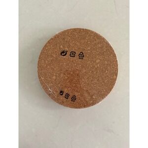 IKEA HEAT Cork Trivet Set of 3 Round Pot Stand 7 Inch 19 cm 870.777.00 New